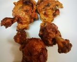 A picture of step 13 of Chicken 65.
