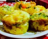 A picture of step 5 of Potato with Egg muffin.