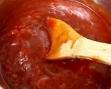 A picture of step 4 of My Homemade BBQ Sauce. 😍.