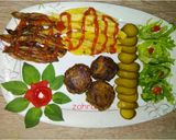 عکس مرحله 1 از دستور توپک سیب زمینی