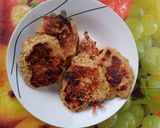 Foto del paso 4 de la receta: Torticas de avena con huevo y banano