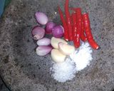 Foto langkah ke 1 dari resep Pepes tahu teri & jamur tiram.