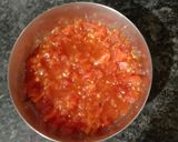 A picture of step 2 of Tomato chutney.
