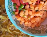 A picture of step 6 of Veggies potato sauce.
