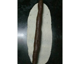 A picture of step 10 of Leopard print malai cookies.