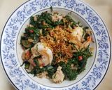 รูปขั้นตอนการทำที่ 4 ของ ยำใบชะคราม