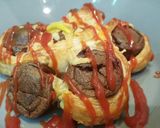 Foto del paso 10 de la receta: Bollo de hojaldre con frankfurt y queso