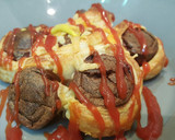 Foto del paso 10 de la receta: Bollo de hojaldre con frankfurt y queso