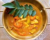 Gambar langkah 4 resipi 👩‍🍳Gulai Lemak Labu Air dan Udang.