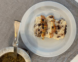 Foto del paso 5 de la receta: Budín húmedo keto de coco y chocolate