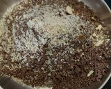 A picture of step 5 of Sprouted Ragi flour laddu.