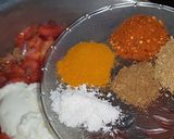 A picture of step 5 of Chicken tikka biryani.