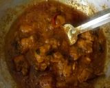 A picture of step 8 of Chicken curry for new learners.
