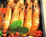 A picture of step 3 of Stewed Glazed Shrimp (with Heads).