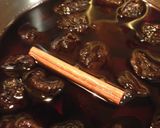 A picture of step 1 of Dried Prunes Sweetly Simmered In Red Wine.
