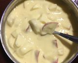 A picture of step 8 of Vanilla Fruit Custard.