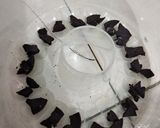 Foto langkah ke 3 dari resep Puding coklat oreo simpel.