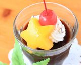 A picture of step 2 of Easy Midnight Coffee Jelly for the Tanabata Festival.