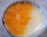 A picture of step 12 of Tri-Color No-bake Cheesecake Topped with Jello.