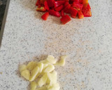 Foto del paso 3 de la receta: Ensalada de judías verdes y berenjena con mahonesa de sriracha