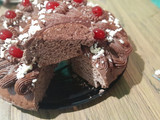 Rosca de Pascua de chocolate