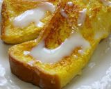 A picture of step 6 of Milky Calpico and Condensed Milk French Toast.