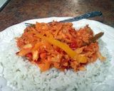 A picture of step 6 of Bacalao.