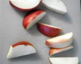 A picture of step 3 of Apple Mummies with Cream Cheese Puss Dip * Halloween *.