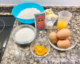 Foto del paso 1 de la receta: Pasteles de mantequilla y naranja, sin gluten