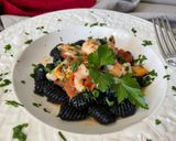 A picture of step 15 of Malloreddus al Nero di Seppia (Sardinian Gnocchetti).