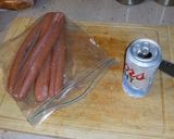A picture of step 2 of Game Day Sausage Sandwich with Grilled Zucchini.