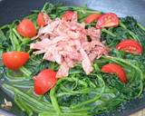 Spinach And Ham Stir Fry recipe step 3 photo