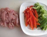 A picture of step 1 of Stir Fried Chicken With Grainy Mustard and Soy Sauce.