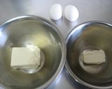 A picture of step 1 of Milk Tea Cheescake.