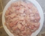 A picture of step 1 of Chicken bite.