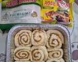 Foto langkah ke 6 dari resep Cinnamon Roll (Roti Tanpa Ulen-Margarin).
