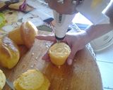 A picture of step 8 of Lemon filled butterfly cupcake.