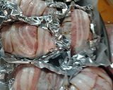 A picture of step 15 of Oso's deviled potatoes.