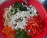 A picture of step 1 of Barly flour cheela/healthy and simple recipe with mint chattny.