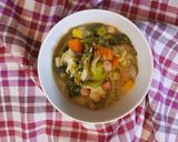 A picture of step 4 of Minestrone with Leftovers.
