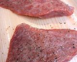 A picture of step 7 of Restaurant Steak at Home.