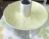 A picture of step 11 of Japanese-style Matcha & Anko Chiffon Cake (with Chestnuts).