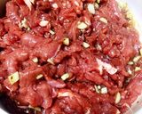 Hình bước làm 1 của món Thịt Bò Xào Rau Cần