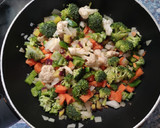 Foto del paso 2 de la receta: Curry de judías blancas con verduras y tomate