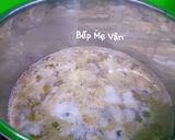 Hình bước làm 1 của món Canh cua mướp và mồng tơi