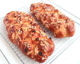A picture of step 16 of Hefezopf (German Bread).