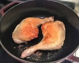 A picture of step 5 of Easy Pan-Roasted Chicken in a Frying Pan.