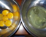 A picture of step 9 of Castella Made in a Newspaper Mold.