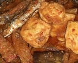 Foto langkah ke 2 dari resep Bumbu sambal pindang, tahu, terong.