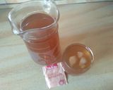 A picture of step 8 of Cinnamon iced tea #Authormarathon.
